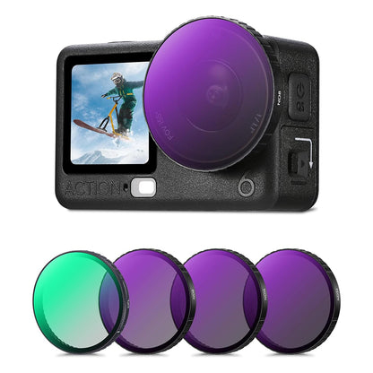 K&F Concept Snap-On Filter Set for DJI Osmo Action 6