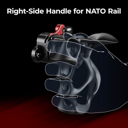 SmallRig ImageGrip Rotating Liquid Handle Grip with HawkLock H22 NATO Rail / Clamp