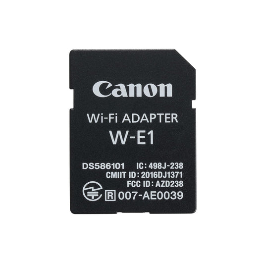 Canon W-E1 SD Card Shaped Wireless Wi-Fi Adapter for EOS 7D Mark II, 5DS R Digital Camera etc. Photography