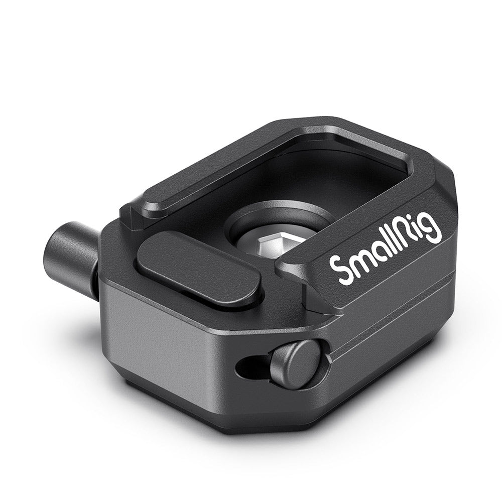 SmallRig Multifunction Shoe Mount with Safety Catch and Release Button, 1/4"-20 Screws for Camera Rig Bracket and Cage Mounting 2797