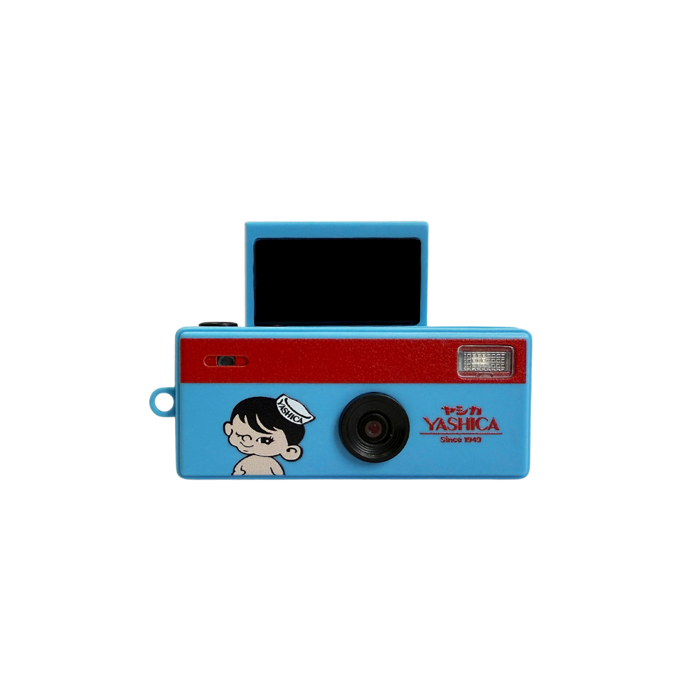 YASHICA Funtastic Keychain Digital Camera Charm Mini Camera with Flip Screen Display 1080p Video Recording and MicroSD Card Slot