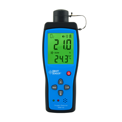 Smart Sensor AR8100 Handheld Precision Oxygen Detectors O2 Meter Tester
