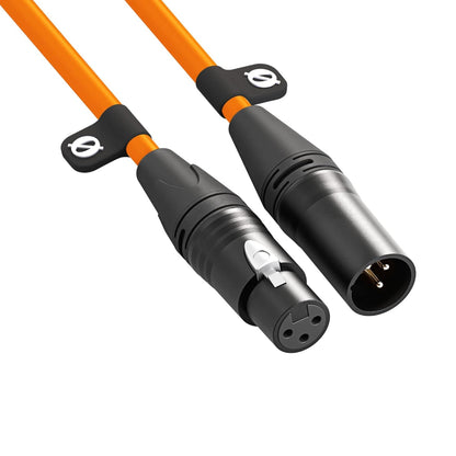 RODE Premium XLR Cable Male to Female (3 meters / 6 meters) with Professiol-grade Care Cabling and Neutrik Connectors - Extremely Low Noise with Ultra-clean Sigl Transfer for Microphones to Audio Equipment