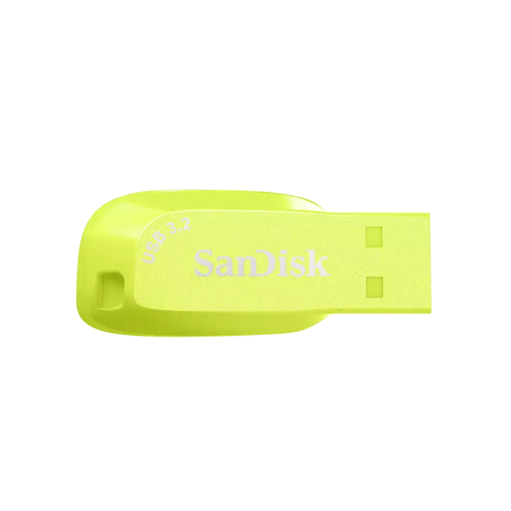 SanDisk Ultra Shift 32GB 64GB 128GB 256GB USB A 3.2 Gen 1 Flash Drive with 100MB/s Transfer Rate and SecureAccessTM Security Software Support | Black, Blue, Purple, Yellow