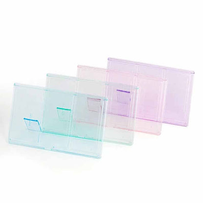 Pikxi 3-Slot Table Top Instax Instant Mini Film Frame (Purple)