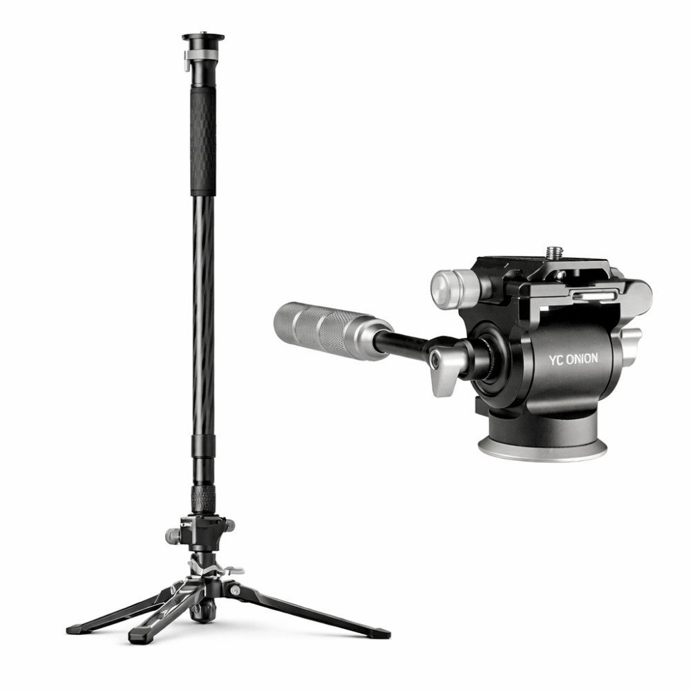 YC ONION Tako Nano Carbon Fiber One-Flip Lift Monopod