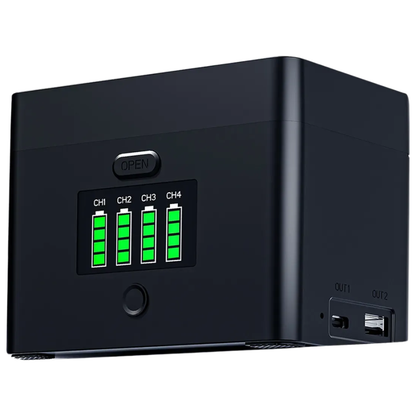 ZITAY LP-E6 / NP-FZ100 4-Channel Fast Charging Box