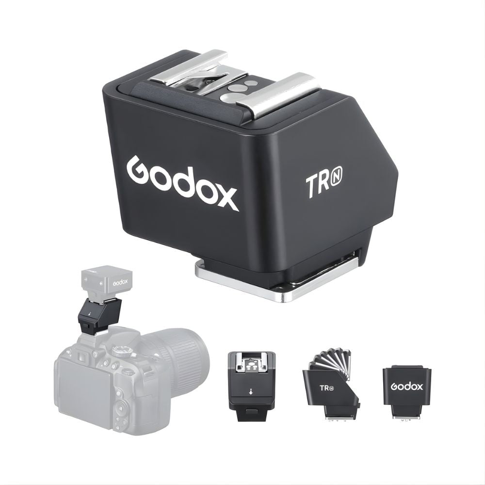 Godox TR/FS-R TTL/Single Contact Hot Shoe Riser Mount for Mirrorless Cameras–Mini Pocket Flashes