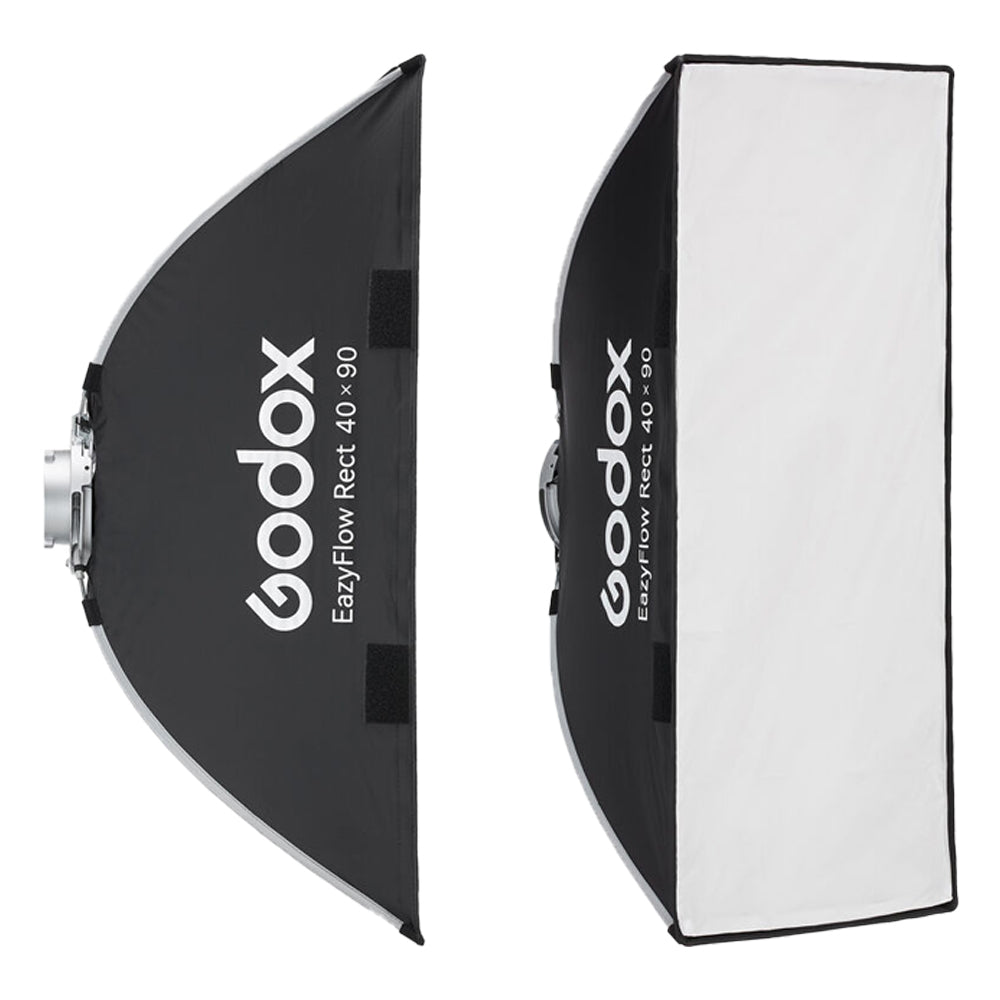 Godox EazyFlow Foldable Softbox with Interchangeable Mount, Bowens Speed Ring, Diffusers, and Grid