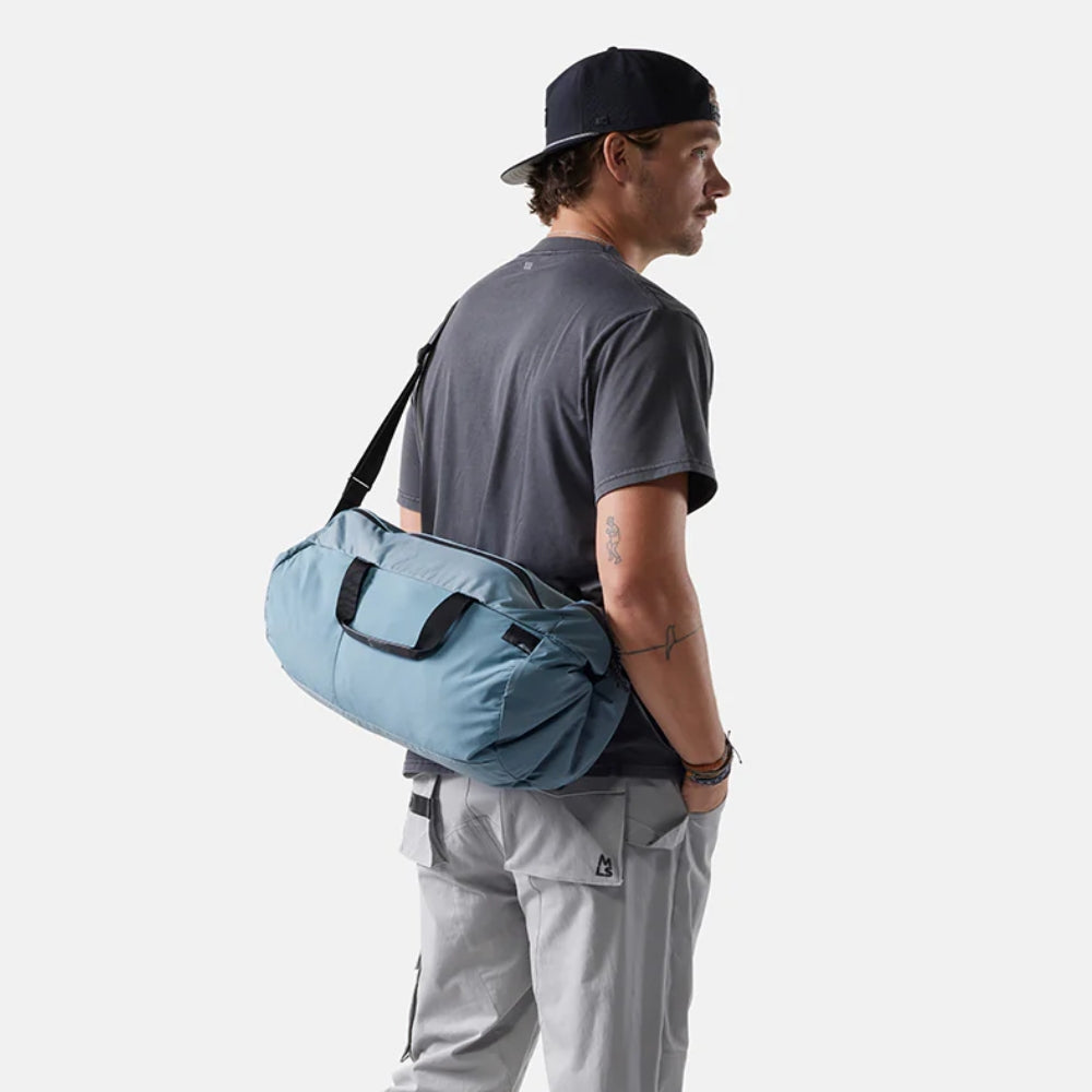 Matador Refraction 25L Packable Duffle Bag - Black/Slate Blue