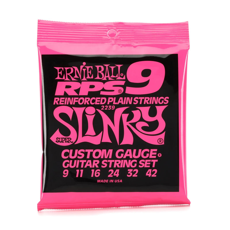 Ernie Ball 6-String Super Slinky RPS Nickle Wound Electric Guitar Stri ...