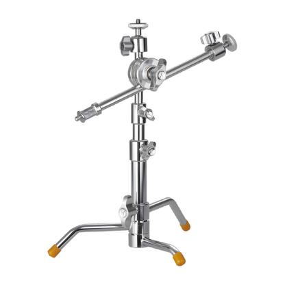 Meking DC-102 DC-102B Desktop Mini C-Stand 48cm Max Height, 3-Section 2Kg Max Load Capacity