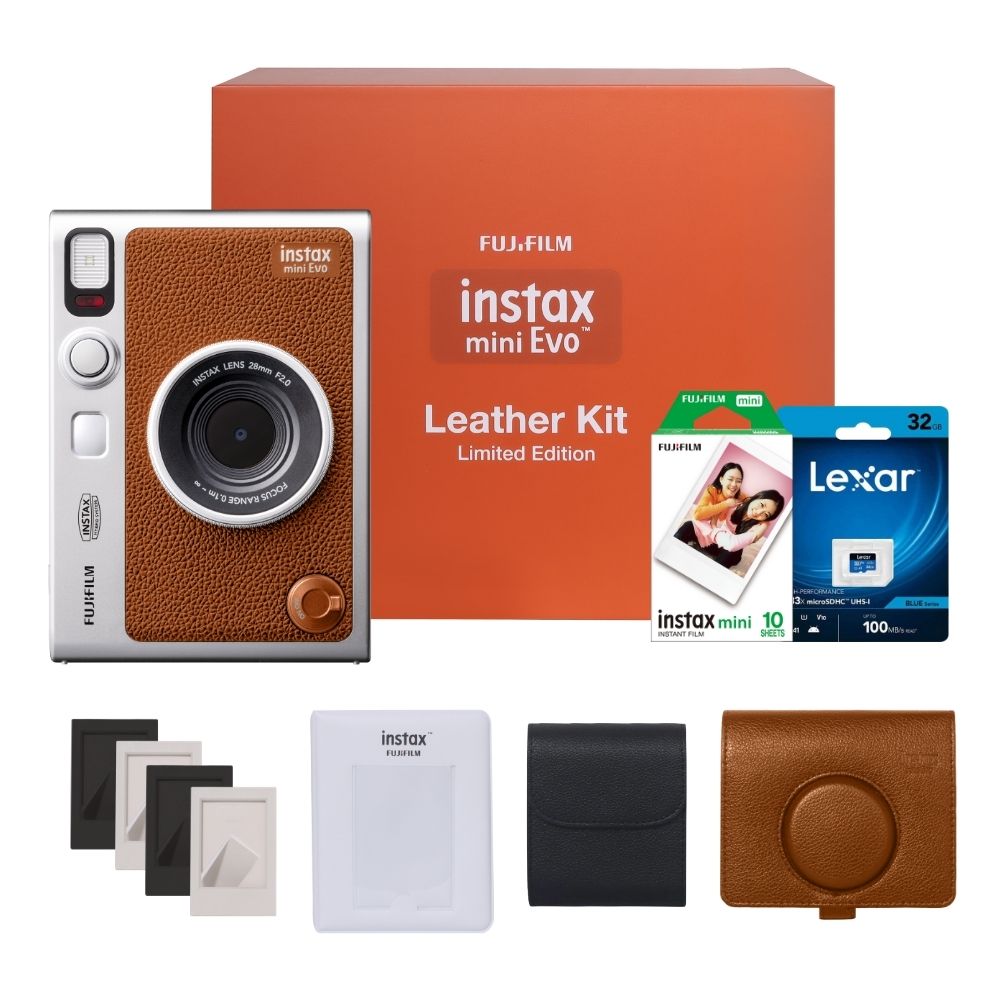 FUJIFILM Instax Mini Evo Hybrid Instant Film Camera - All Colors