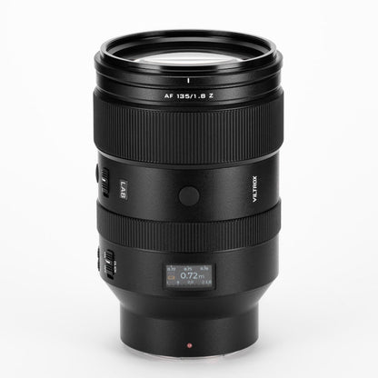 Viltrox AF 135mm  f/1.8 LAB Nikon Z Mount AF Auto Focus Fast Telephoto Prime Lens Full Frame Format with 11-Blade Diaphragm for Dreamy Bokeh, VCM Focus Motor, Multi-Layer no Coating and Weatherproof Resistance