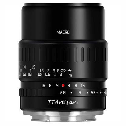 TTArtisan 40mm f/2.8 APS-C Format FUJIFILM X Mount Macro Prime Portrait Lens with Large Aperture, ED Glass, Manual Focus Mode, 1:1 Magnification and Smooth Bokeh for Mirrorless Camera Photography