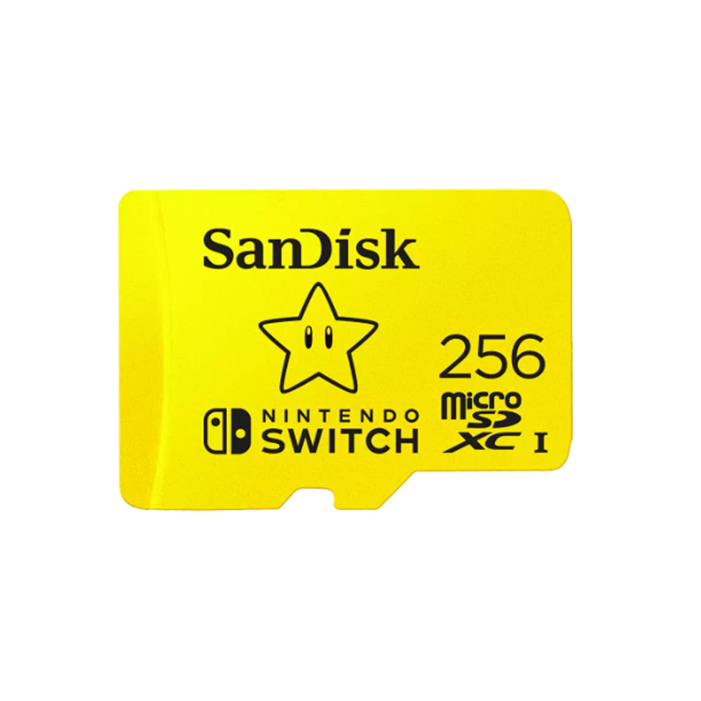 SanDisk MicroSDXC 64GB 128GB 256GB Super Mario Edition SDXC UHS-I Class 10 Micro SD Memory Card Nintendo Switch Licensed with 100MB/s Read and 90MB/s Write Speed