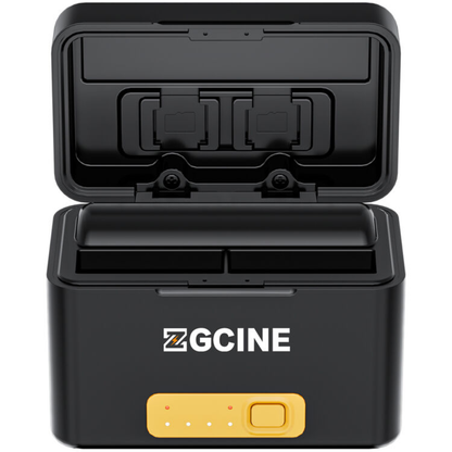 ZGCINE PS-OM1 Dual Bay Charging Case for DJI OSMO Action 3 / 4 / 5 Pro / 6 and Osmo360 Batteries