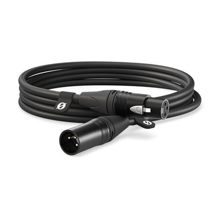 RODE Premium XLR Cable Male to Female (3 meters / 6 meters) with Professiol-grade Care Cabling and Neutrik Connectors - Extremely Low Noise with Ultra-clean Sigl Transfer for Microphones to Audio Equipment