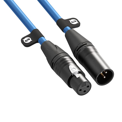 RODE Premium XLR Cable Male to Female (3 meters / 6 meters) with Professiol-grade Care Cabling and Neutrik Connectors - Extremely Low Noise with Ultra-clean Sigl Transfer for Microphones to Audio Equipment