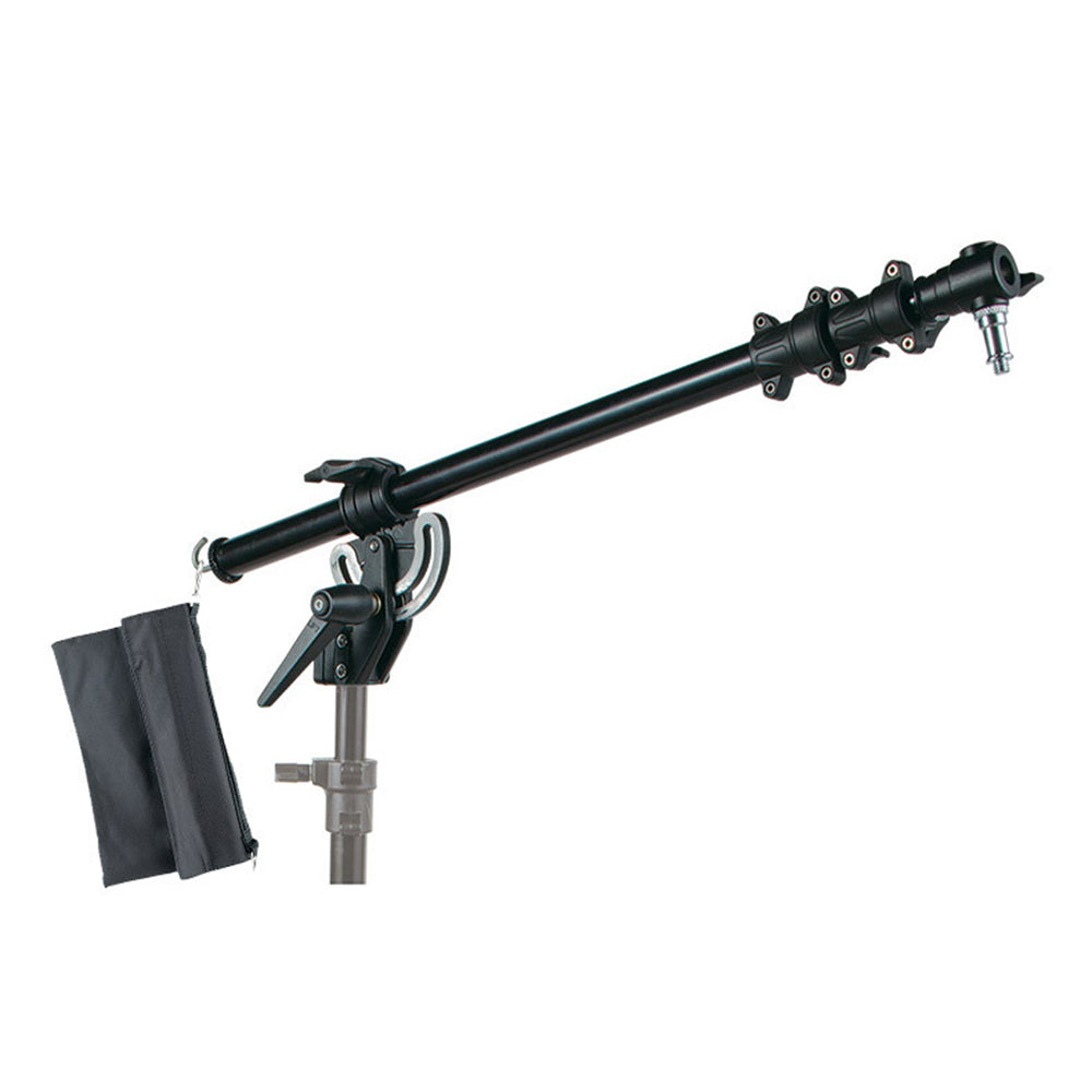 Meking L-1117 Compact Light Stand Boom Arm with Sand Bag with Double Sided Spigot