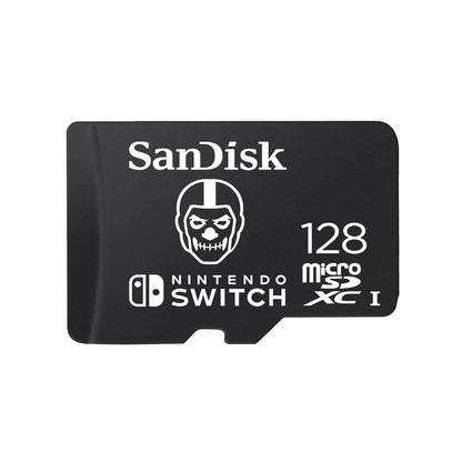 SanDisk MicroSDXC SDSQXAO 128GB 256GB Fortnite Edition SDXC UHS-I Class 10 Micro SD Memory Card Nintendo Switch Licensed with 100MB/s Read Speed