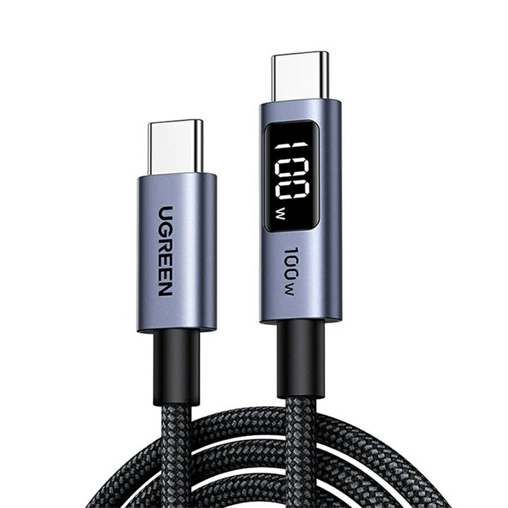 UGREEN 1 Meter USB-C to USB-C PD 3.0 Fast Charging Braided Cable with 100W 480Mbps | L529