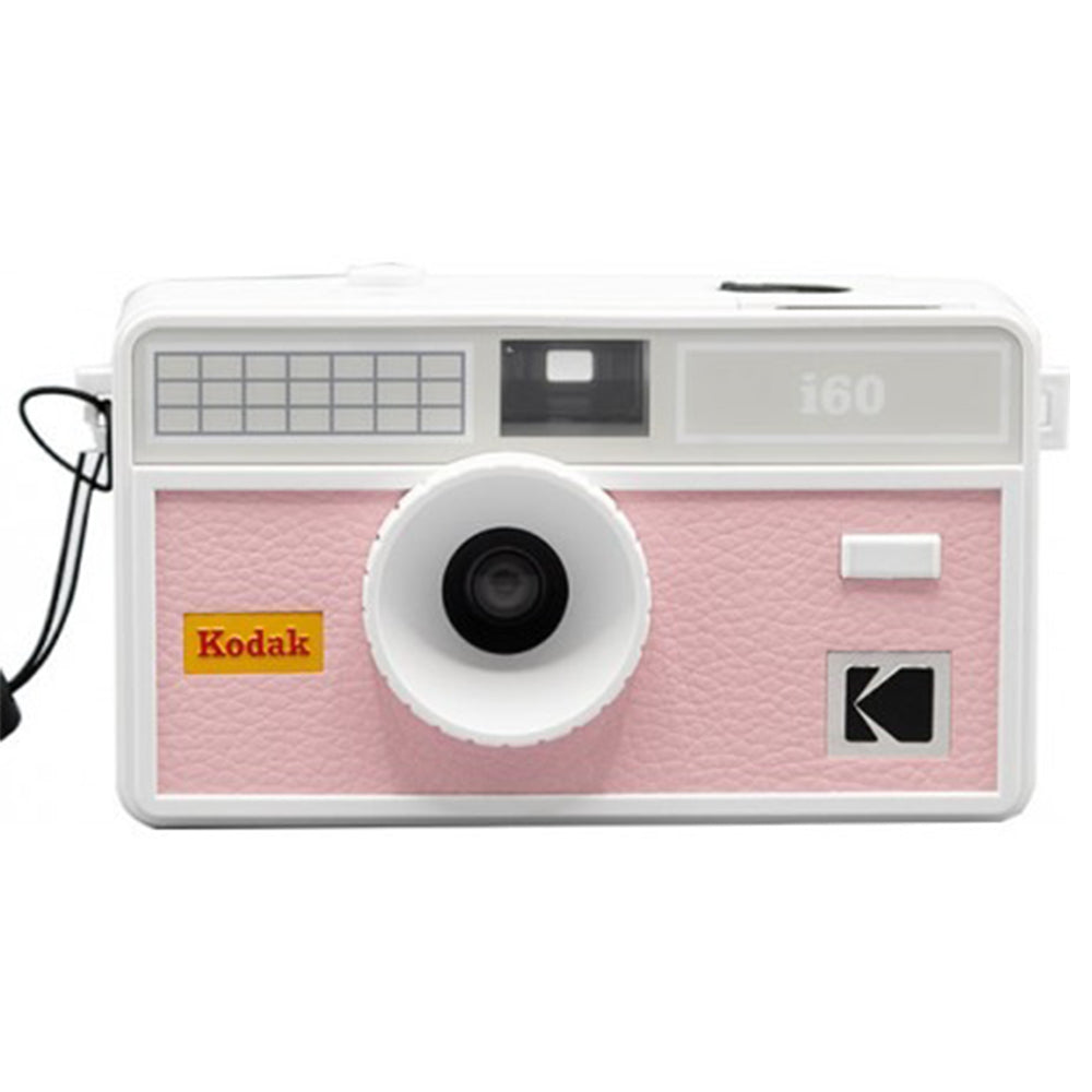 KODAK i60 Reusable Instant Film Camera 35mm Fixed Focus Wide Angle Lens, Built-in Pop Up Flash, Manual Wind and Rewind for Film Photography | Very Peri, Black Yellow, Baby Blue, Bud Green
