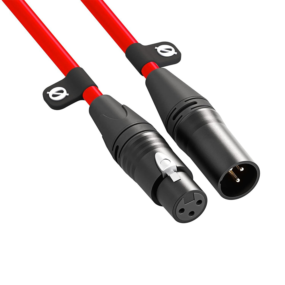 RODE Premium XLR Cable Male to Female (3 meters / 6 meters) with Professional-grade Canare Cabling and Neutrik Connectors - Extremely Low Noise with Ultra-clean Signal Transfer for Microphones to Audio Equipment