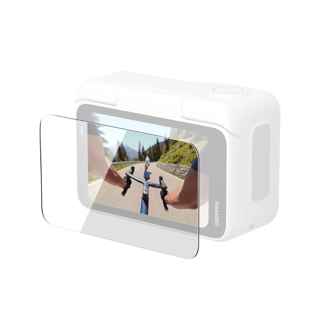 Insta360 GO Ultra Action Camera 2.5D Tempered Glass Screen Protector for Screen Display with Application Kit CINSBBEK