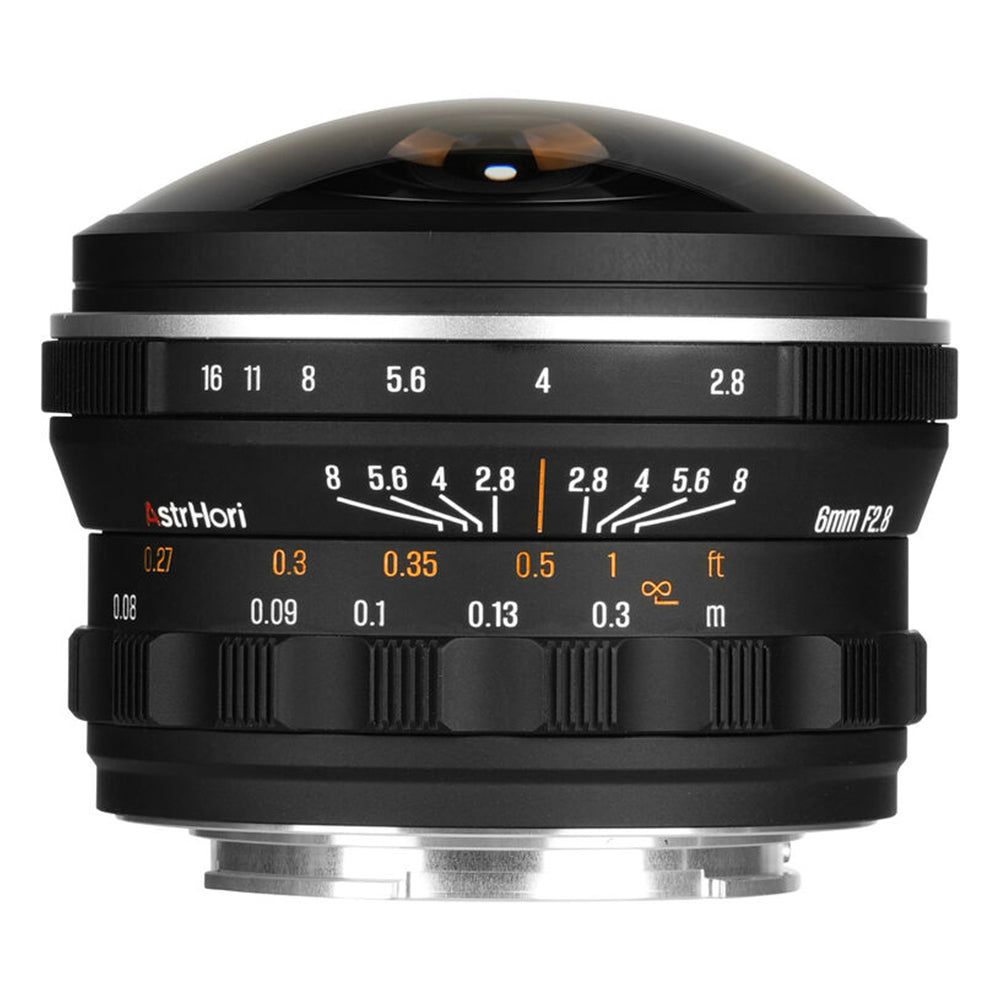 AstrHori 6mm F2.8 Full-Frame Circular Fisheye Lens