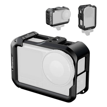 SmallRig DJI Osmo Action 6 Accessory Kit – Basic & Advanced Camera Cage w/ Tempered Glass Kit