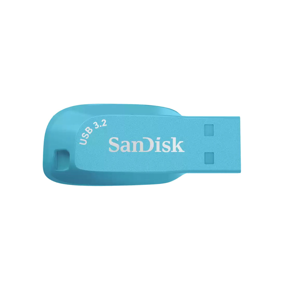 SanDisk Ultra Shift 512GB USB A 3.2 Gen 1 Flash Drive with 100MB/s Transfer Rate and SecureAccessTM Security Software Support | Blue, Yellow