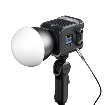 SmallRig RC 100C COB LED Video Light 2700K-10000K RGB with 12 Light Effects, V-Mount Plate, Battery Grip Handle, Light Stand & Mini Bowens Adapter, App / DMX Control for Photography, Filmmaking & Studio Lighting | 5340 | 5377 | 5383 | 5381