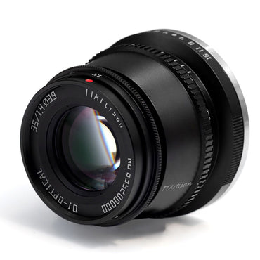 TTArtisan 35mm F/1.4 APS-C Format M43 Micro Four Thirds Prime Lens Large Aperture Sonr Optical Design Full Metal Body, MF Manual Focus, 11" Focus Distance, Clicked Aperture Ring for Smooth Bokeh & Low Light Photography | Black