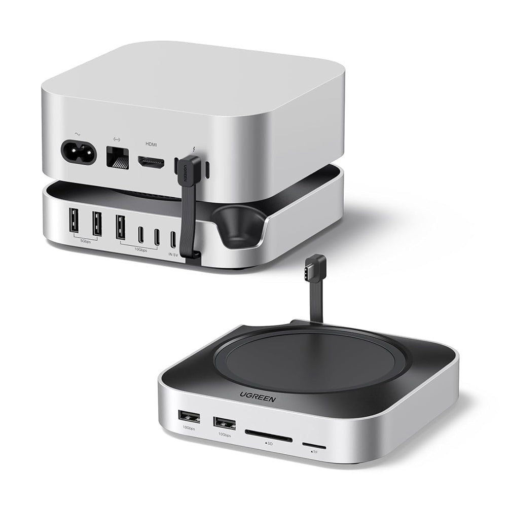 UGREEN Mac Mini M4 / M4 Pro USB Type-C Expansion Dock Station 11 in 1 Hub
