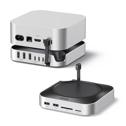 UGREEN Mac Mini M4 / M4 Pro USB Type-C Expansion Dock Station 11 in 1 Hub