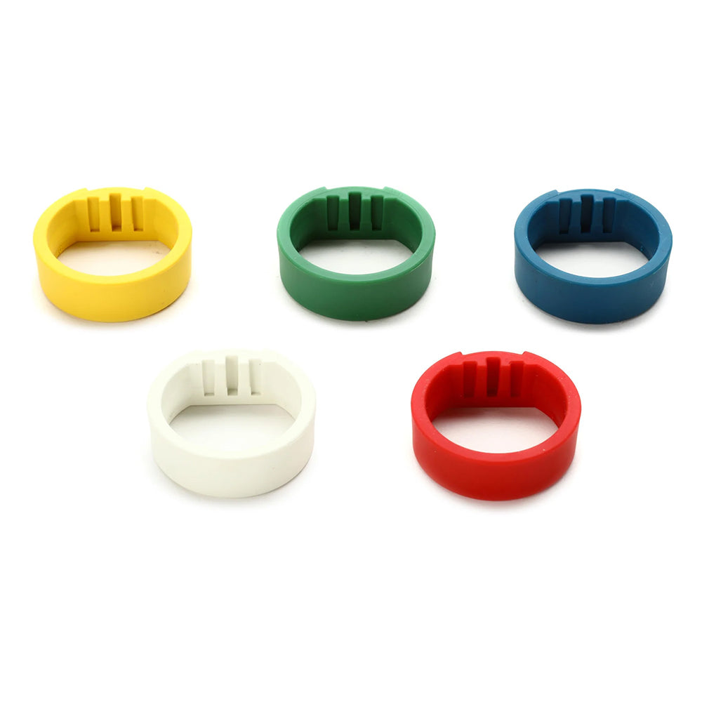 SHURE WA615M / WA616M Multi-Colored Handheld Microphone ID Rings