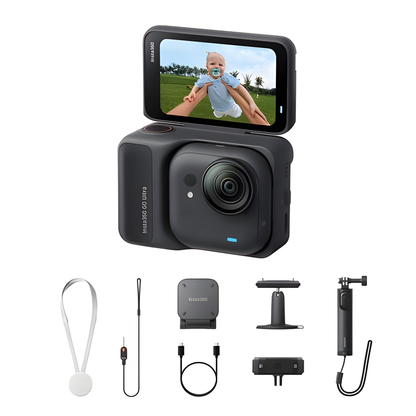 Insta360 GO Ultra Standard/Creator Kit 4K Action Camera IPX8 Max 10m For Vlogging & Sports Use