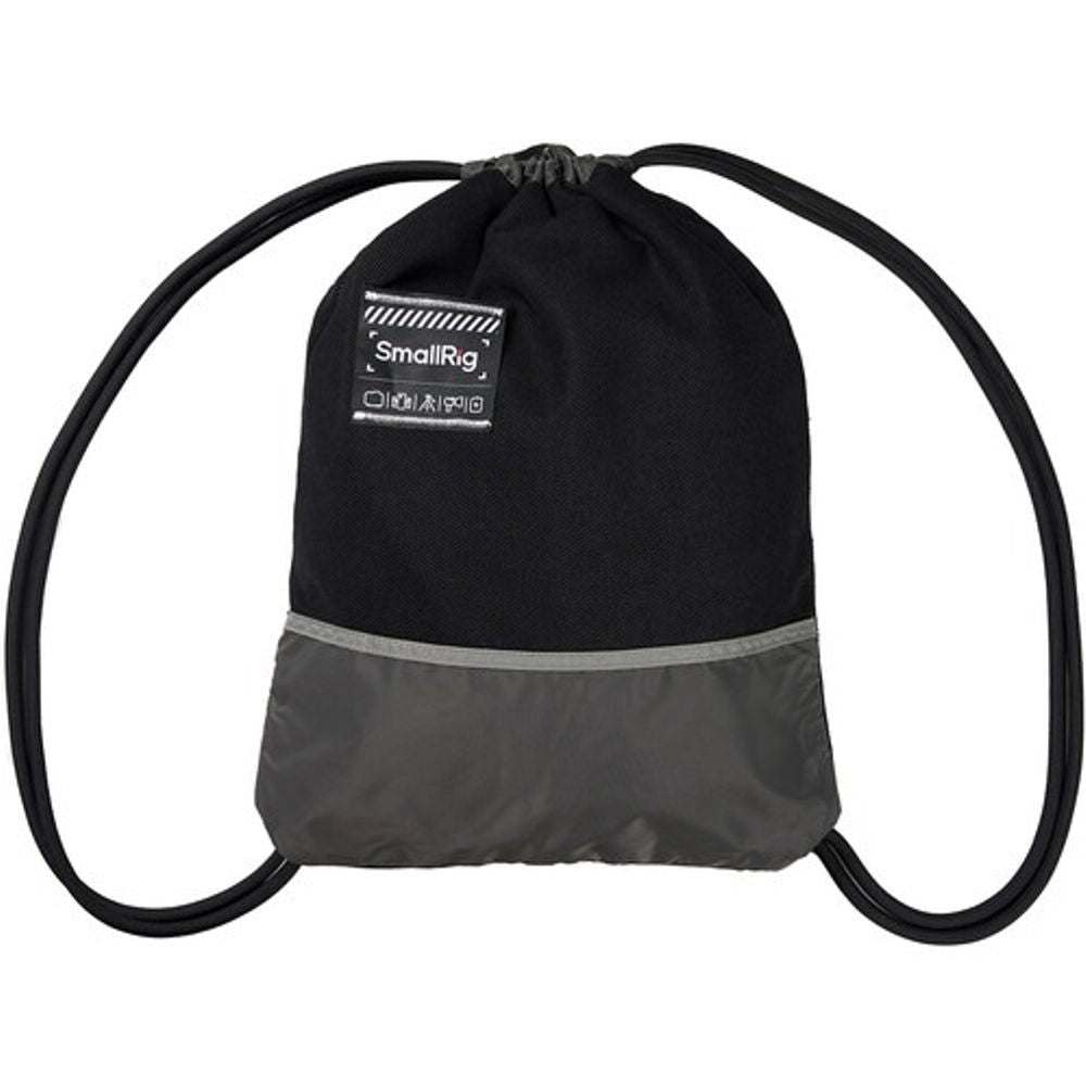SmallRig Drawstring Backpack Water-Resistant, Ultralight Camera Gear Bag with Adjustable Rope Straps & Built-In Storage Pocket | 5342 | 5343
