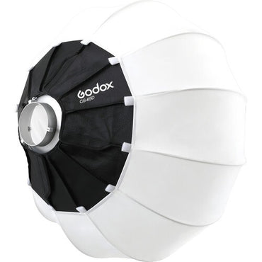 Godox CS-65D Lantern Sofbox Foldable Quick Install Portable Round Shape Softbox Light for Bowens Mount Studio Flash
