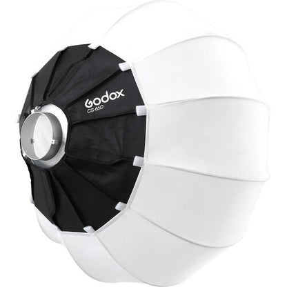 Godox CS-65D Lantern Sofbox Foldable Quick Install Portable Round Shape Softbox Light for Bowens Mount Studio Flash