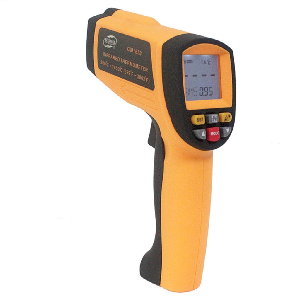 [CLEARANCE] Benetech GM1650 Non Contact Thermometer Laser Temperature Gun Infrared Thermometer 200° to 1650° Celcius