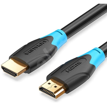 Vention HDMI 2.0 Male to Male Flat Copper Core Cable with Gold Plated Contacts with ARC HDR 4K 3D UHD Resolution Support for PC and Home Display (5M) | (AAKBJ)