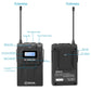 [CLEARANCE] Boya BY-WM8 Pro K1 UHF Dual Channel wireless Lapel Receiver with One Lavalier Microphone Transmitter
