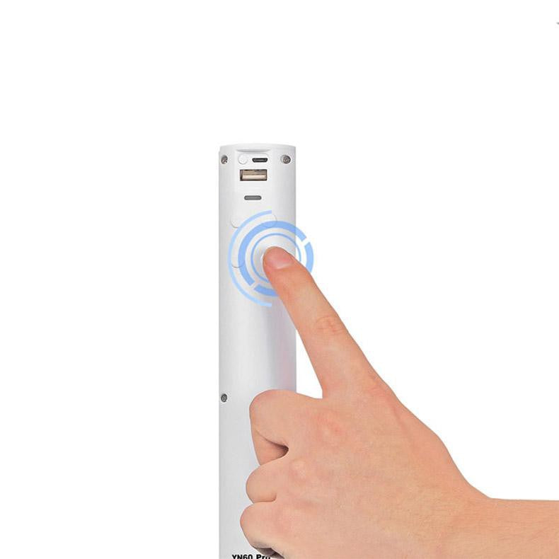 [CLEARANCE] Yongnuo YN60 Portable Stick LED Video Light RGB full Color with Yongnuo App and built-in 5200 mAh Battery Power Bank