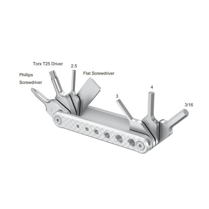 [CLEARANCE] SmallRig 7-Blade Multi-Tool with Screw Storage