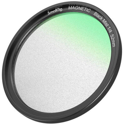 SmallRig MagEase 52mm Magnetic Filters & M-Mount Filter Adapter Ring for Compatible Smartphone Cases & Cages / Variable ND (ND2-32), CPL Polarizer, Black Mist 1/4 Diffusion Filters