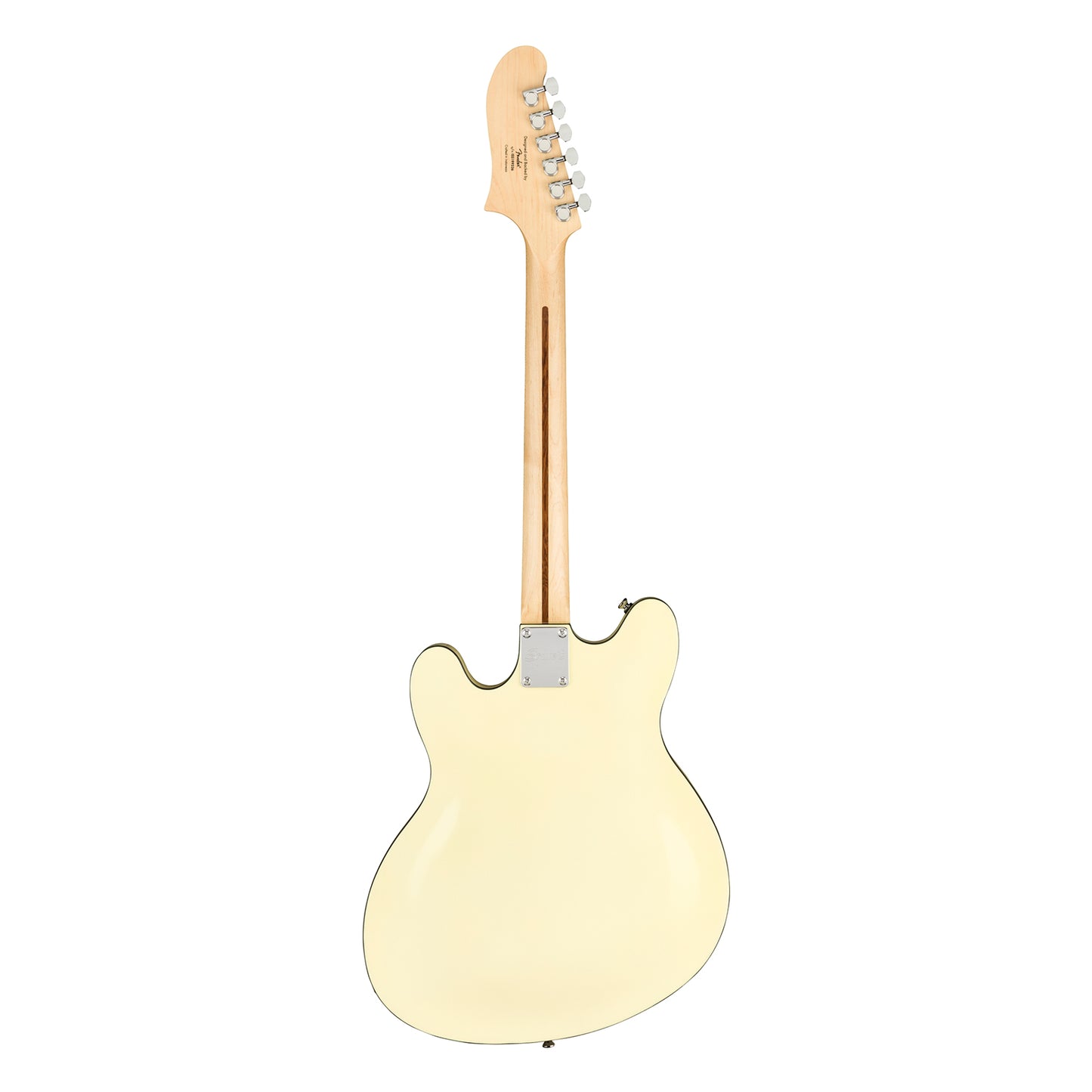 Squier by Fender Affinity Starcaster Electric Guitar with HH Pickup, Semi Hollow Body, Maple Fingerboard