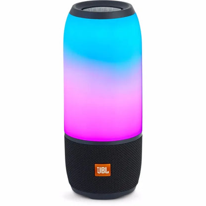 JBL Pulse 3 Wireless Bluetooth Speaker with 360° Sound and Lightshow, 12 Hours Playtime, IPX7 Waterproof Housing and JBL Connect+ App Support (BLACK)
