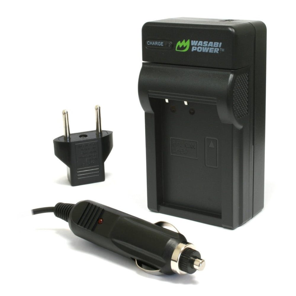 [CLEARANCE] Wasabi Power (2-pack) Canon LP-E17 LPE17 Battery and Dual Charger with USB-A to Micro USB Charging Cable for Canon EOS R100 R10 R50 R8 M6 M5 M3 Mirrorless, 77D 850D 800D 750D 700D 250D 200D DSLR Camera | JG Superstore